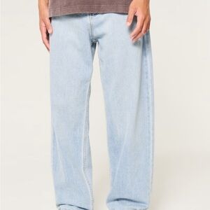 Hollister Baggy Fit light wash Jeans